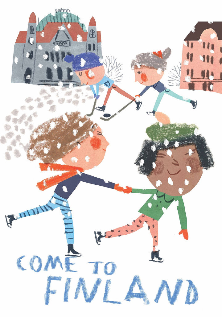 Come to Finland by Marika Maijala, Postcard