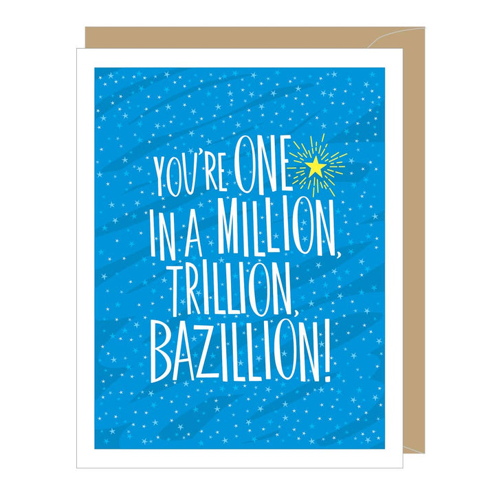 Million Bazillion Thank You Card