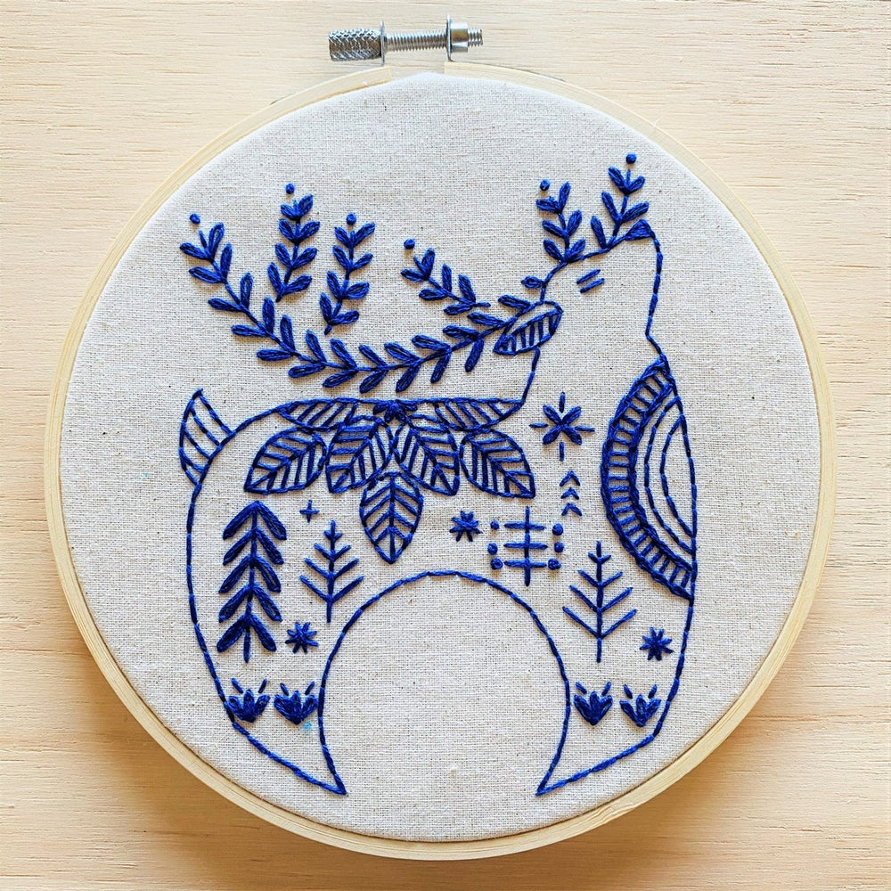 ‘Hygge Reindeer’ Embroidery Kit