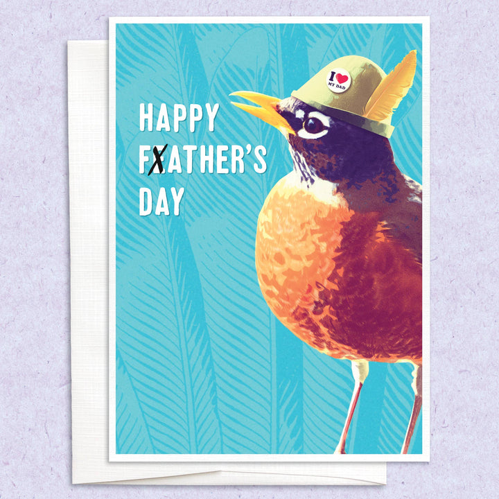 Happy Feather's (Father's) Day Card