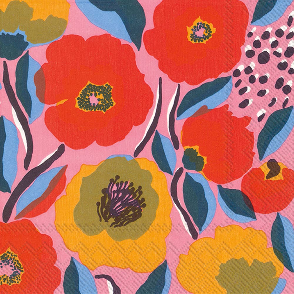 Marimekko Rosarium Cocktail Napkin