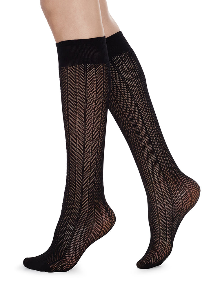 
                      
                        Swedish Stockings - Astrid Fishnet Knee High
                      
                    