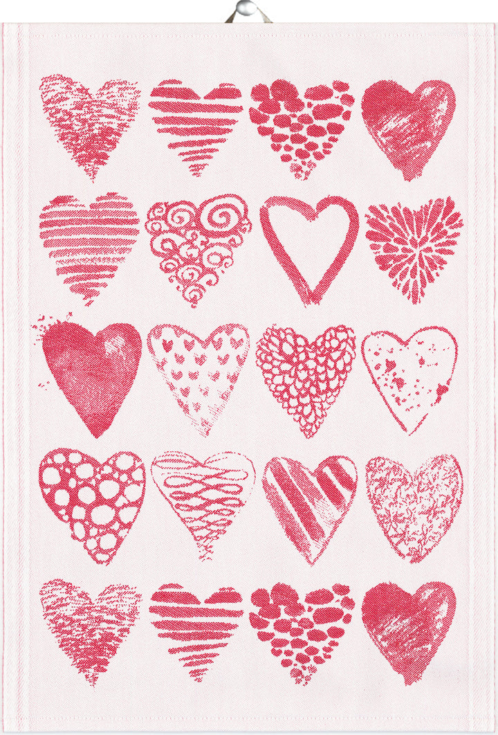 Hearts Towels