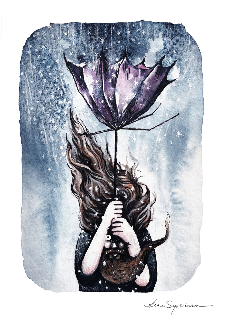Umbrella / Frost Rose