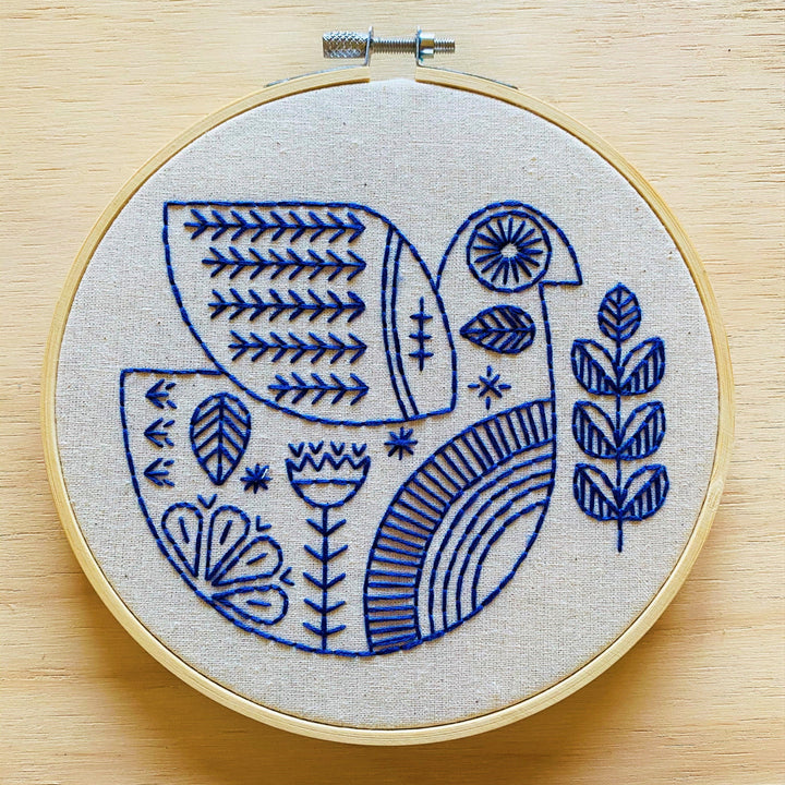 ‘Hygge Dove’ Embroidery Kit