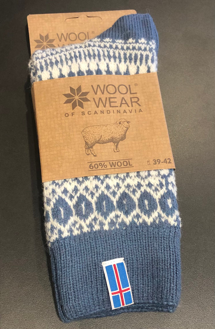 Wool Wear Iceland Flag Socks