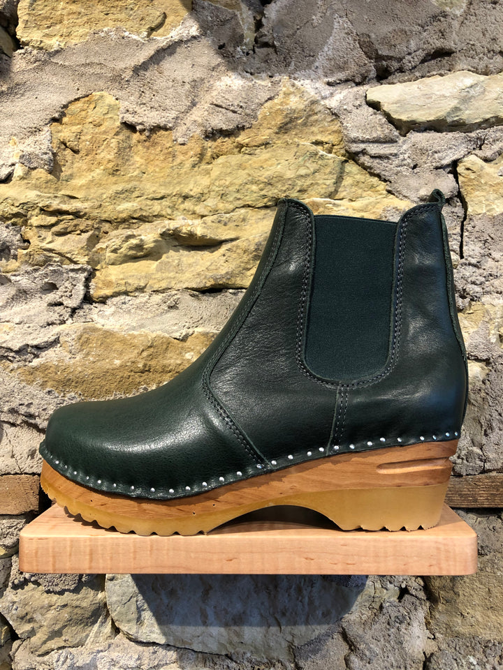Rockwell Dark Green Clog Boot