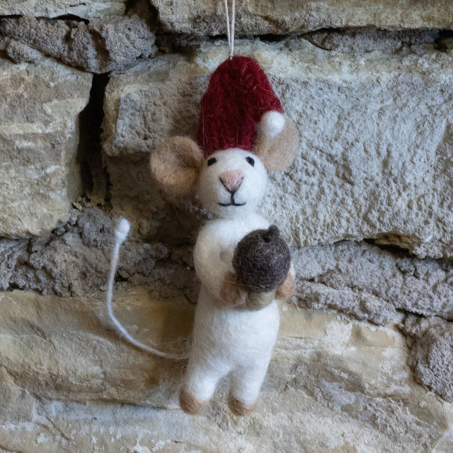 Woodland Animal Felted Ornaments