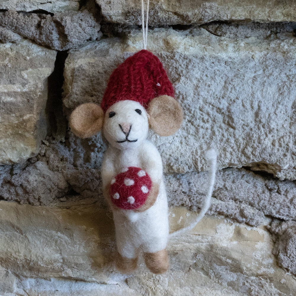
                      
                        Woodland Animal Felted Ornaments
                      
                    