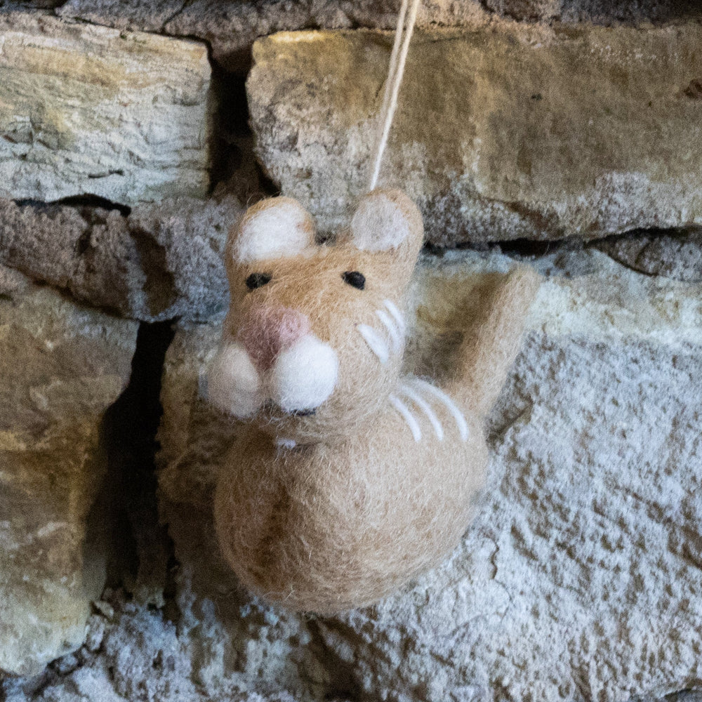 
                      
                        Woodland Animal Felted Ornaments
                      
                    