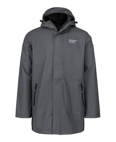 Unisex Dark Grey Raincoat