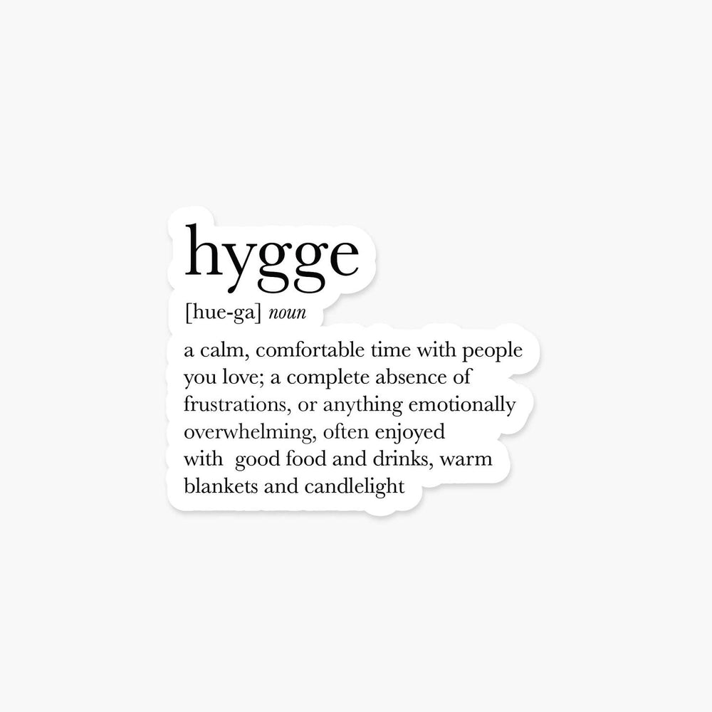 Hygge Sticker