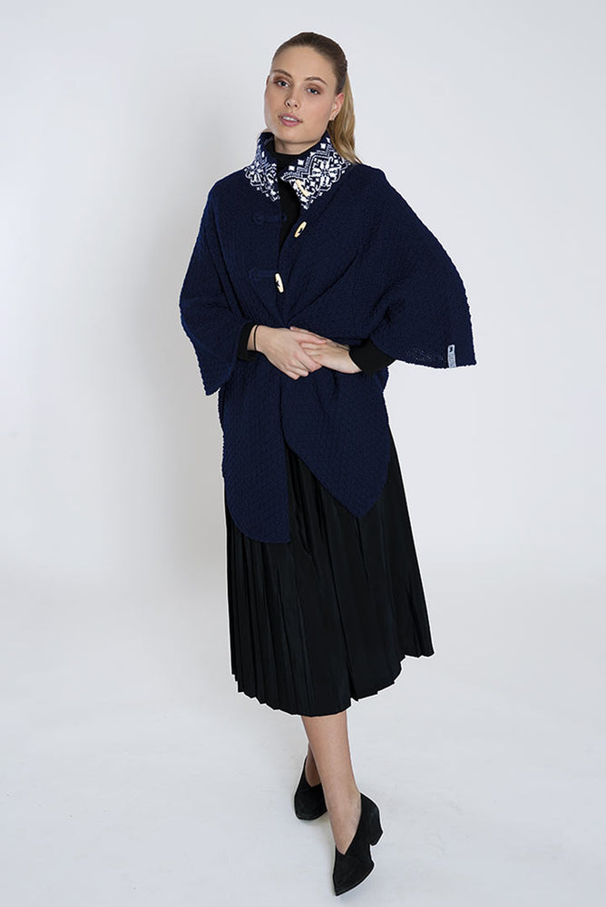 
                      
                        Birgit Wool Cape by Norlender
                      
                    