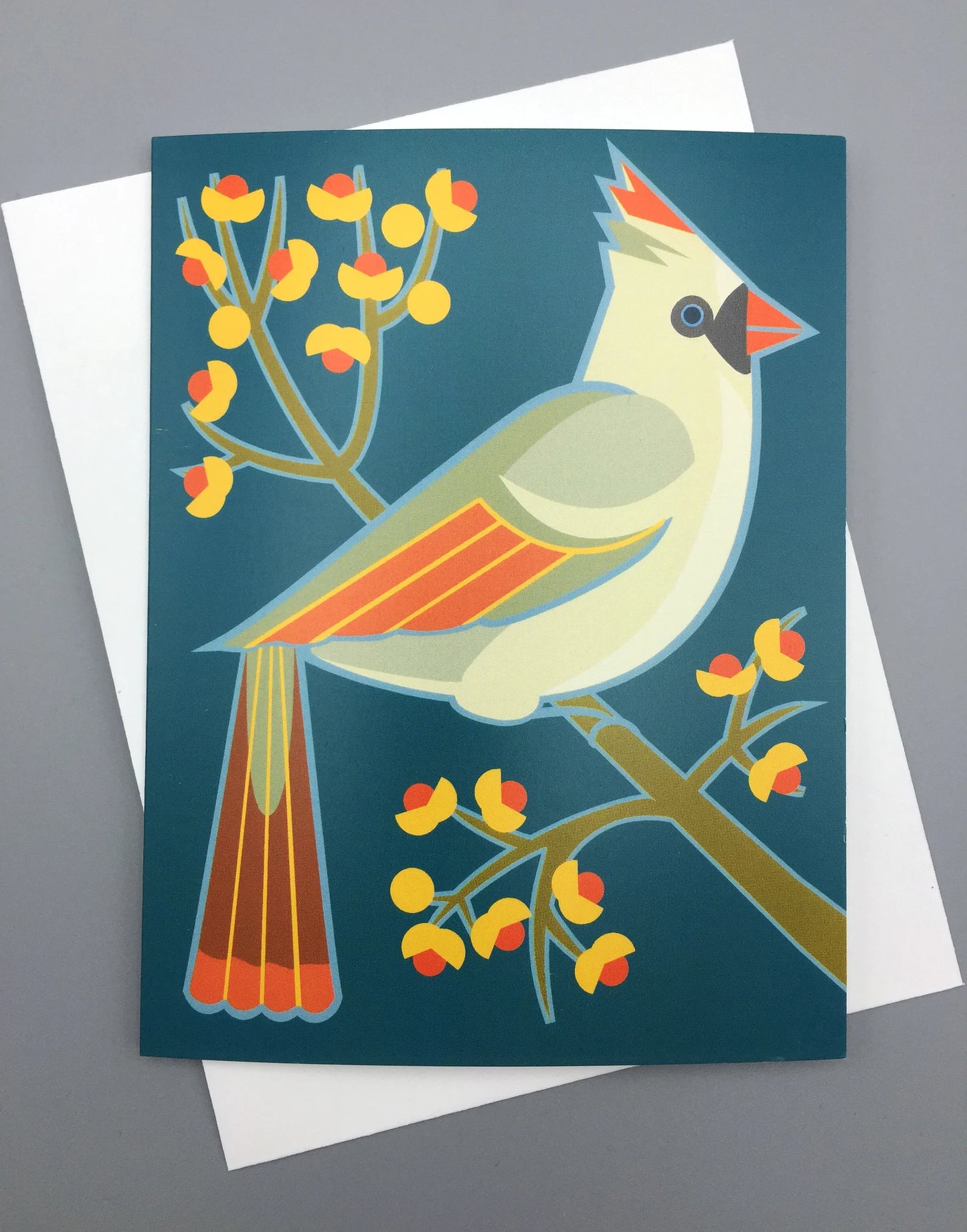 Bittersweet Cardinal Card