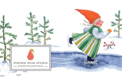 Gnome Gift Enclosure Cards