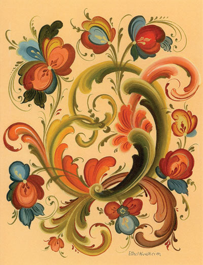 
                      
                        Rosemaling Notecards
                      
                    