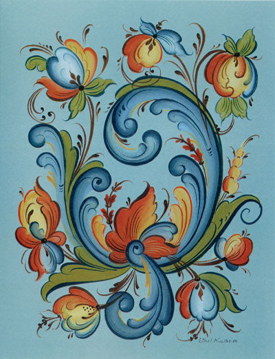 
                      
                        Rosemaling Notecards
                      
                    