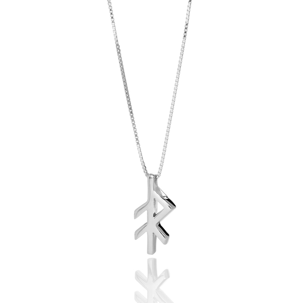 
                      
                        Alrún Bindrune Pendant on Chain
                      
                    