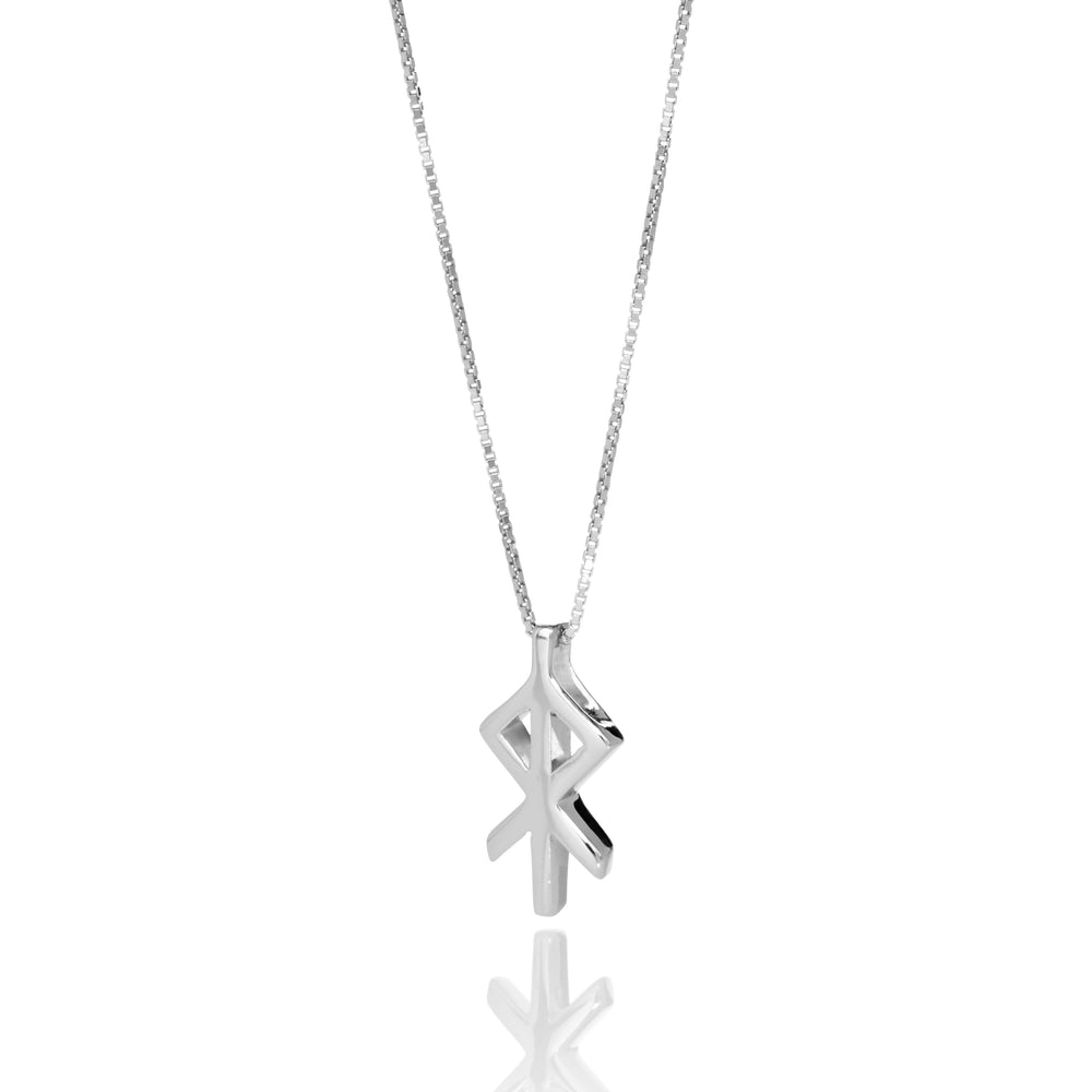 
                      
                        Alrún Bindrune Pendant on Chain
                      
                    