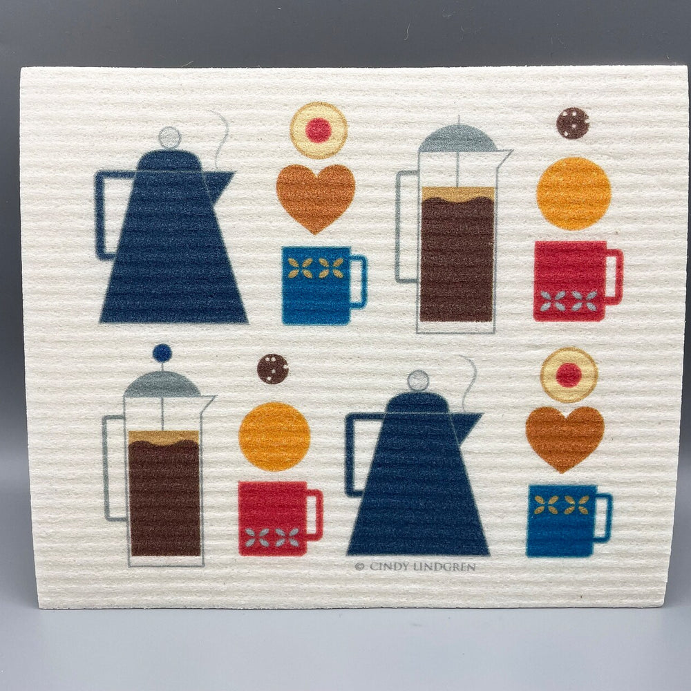 Coffee and Cookies Dishcloth