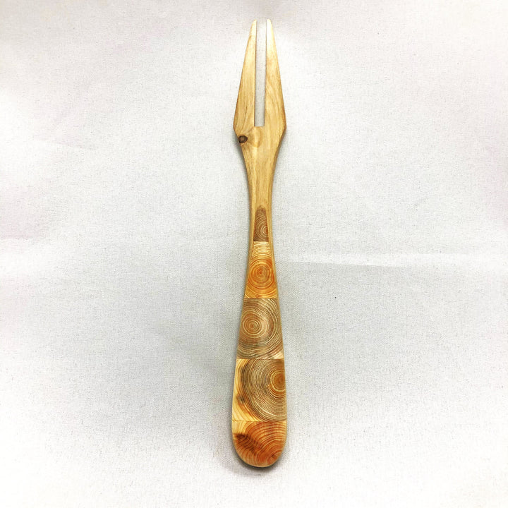 Juniper Fork with Mosaic Handle