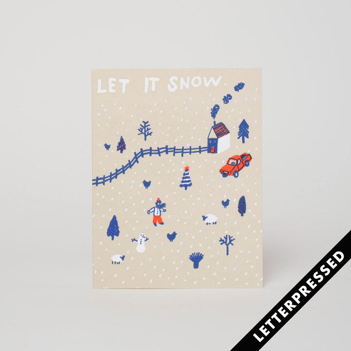 Let It Snow Card