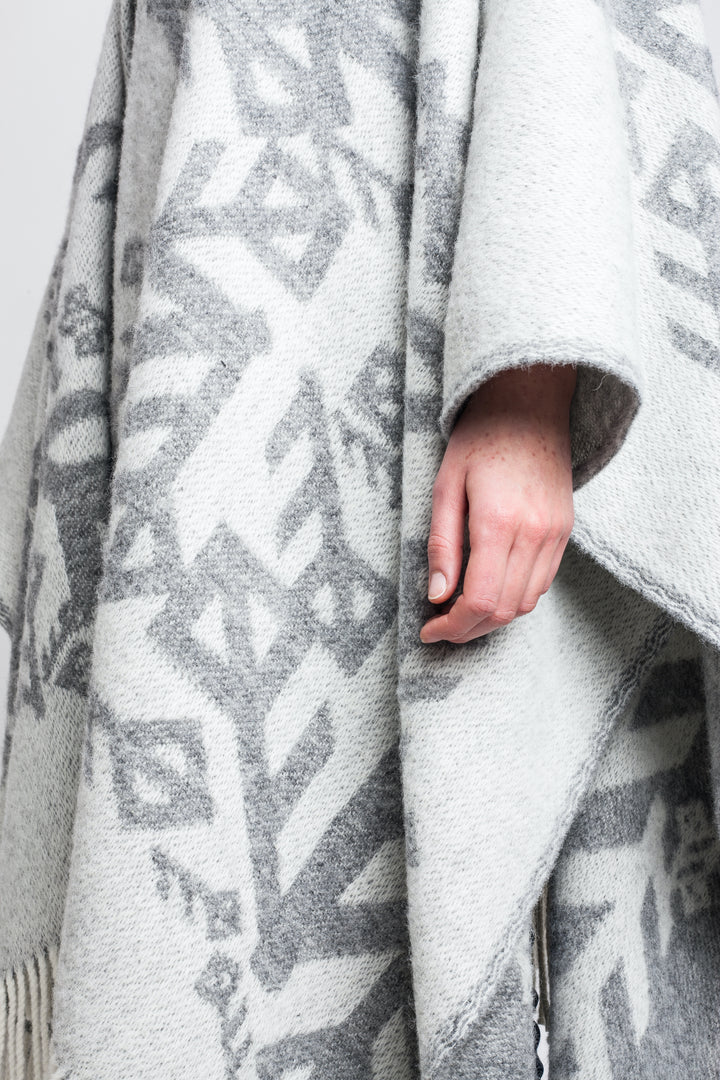 Alrún Icelandic Runic Wool Cape