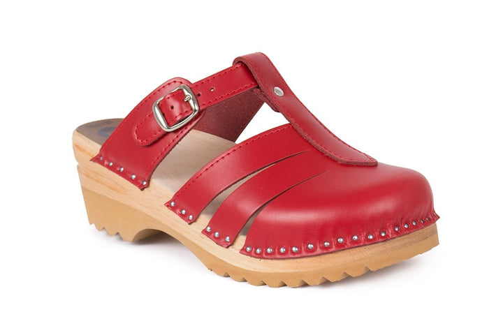 Mary Jane Red Clog