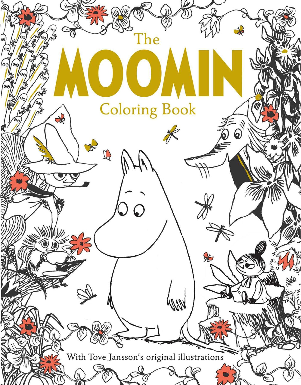 The Moomin Coloring Book