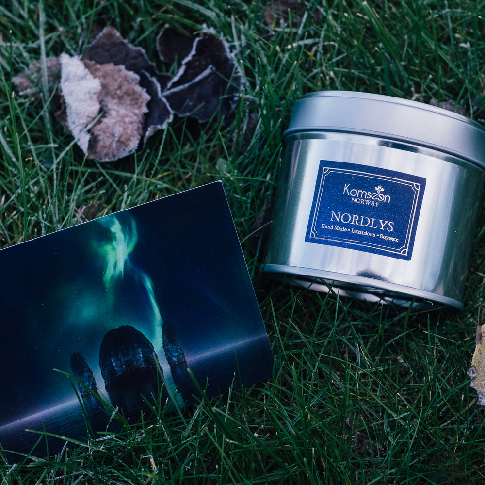 Kamseen Candle -Nordlys (Northern Lights)