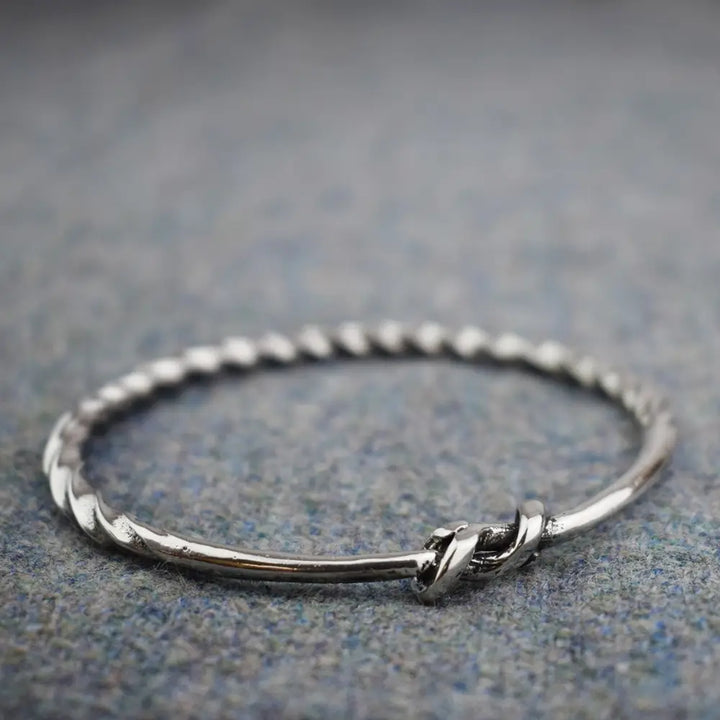 Replica Viking Age Pewter Twist Bracelet