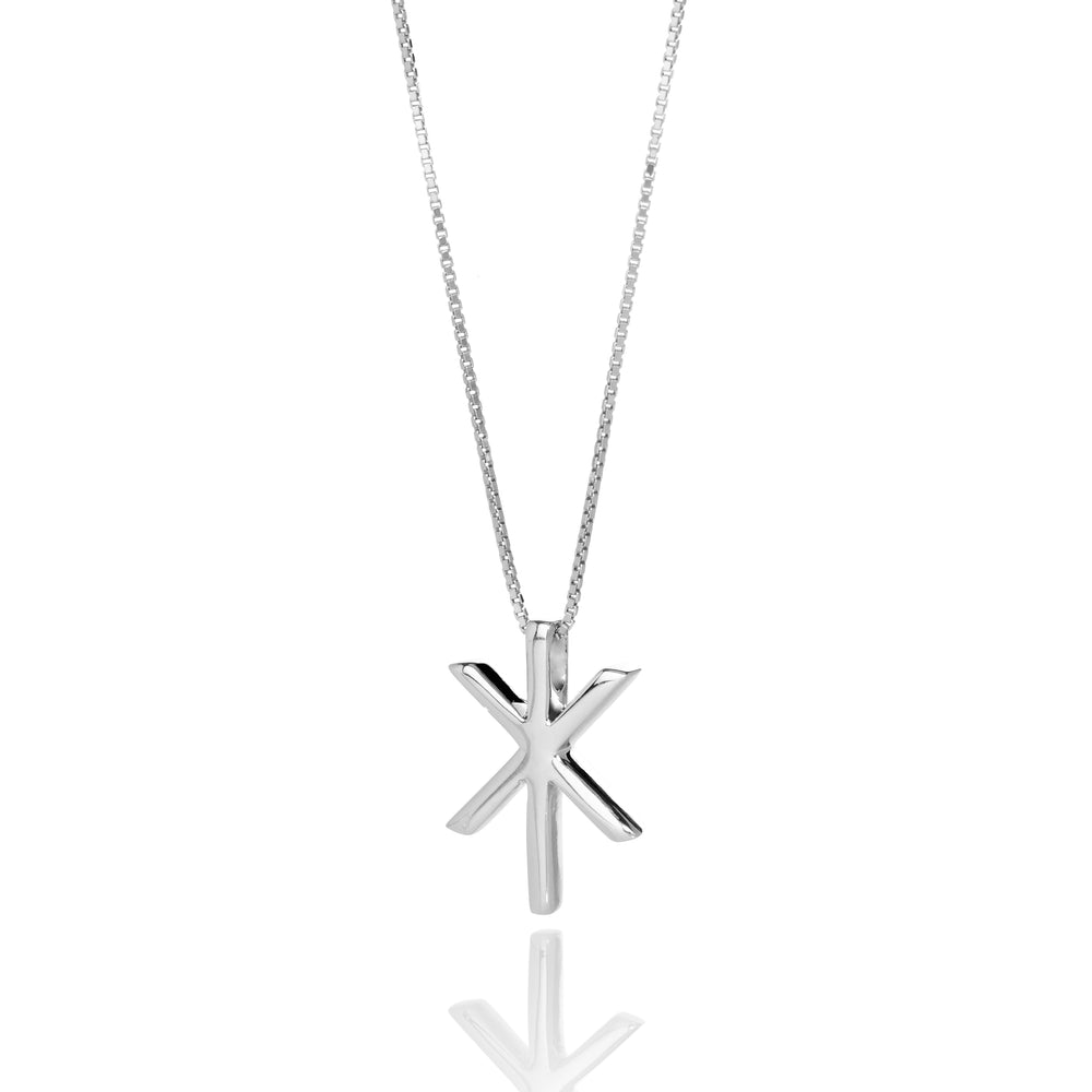 
                      
                        Alrún Bindrune Pendant on Chain
                      
                    